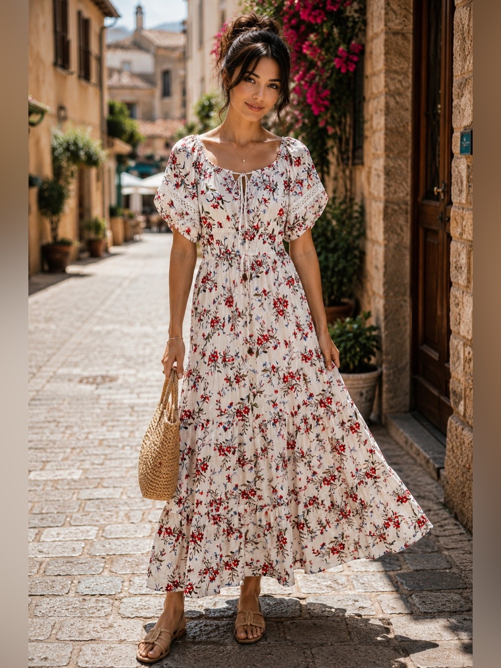 Kindred Floral Maxi Dress NWT | Cottagecore Boho Romantic Dress